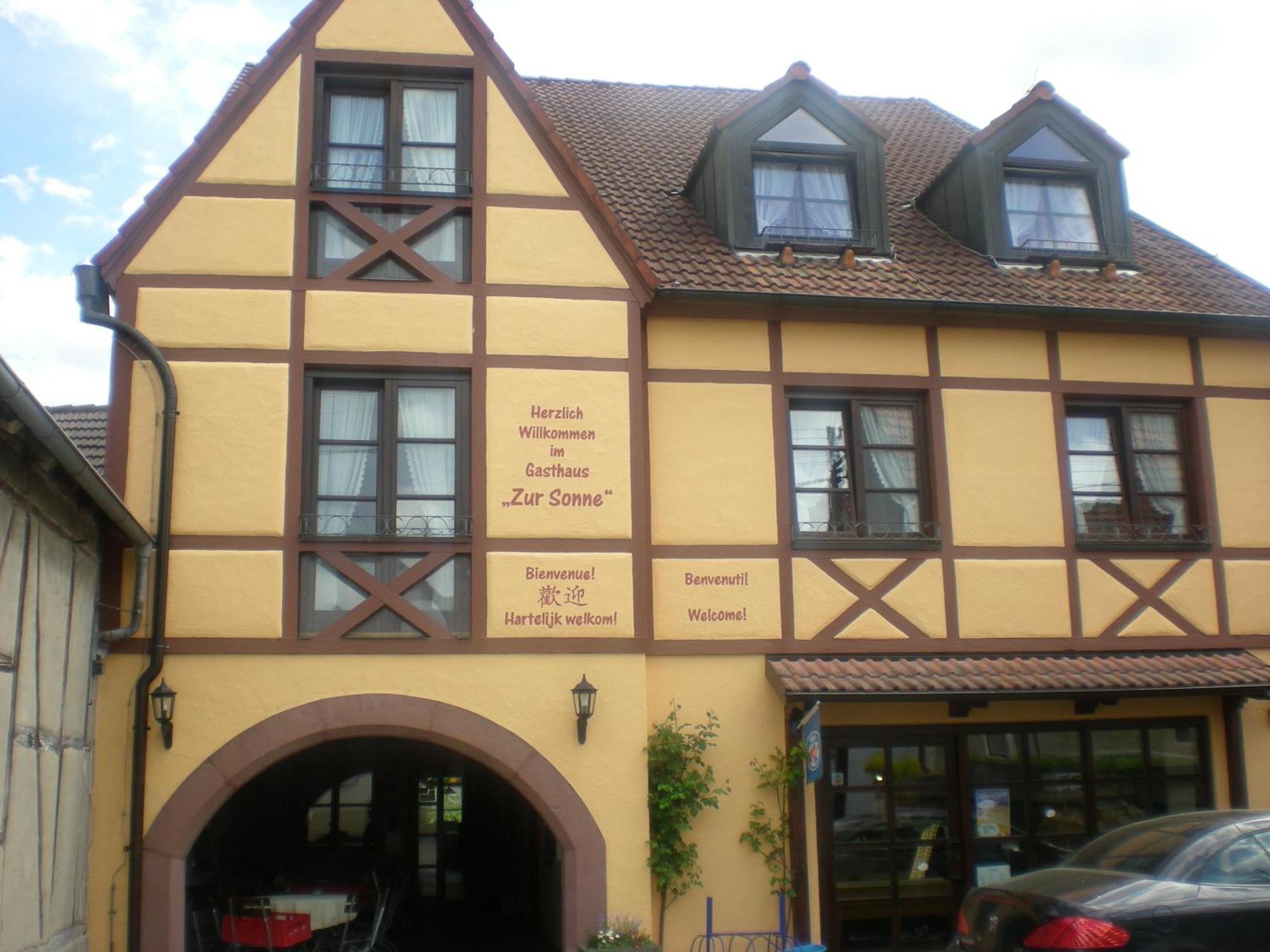 Gasthaus Sonne Gbr Trennfeld Εξωτερικό φωτογραφία